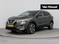 Nissan Qashqai - 1.3 DIG-T Tekna 160PK | Automaat | Trekhaak | Navigatie | 360 Camera | Half-Lederen Bekled