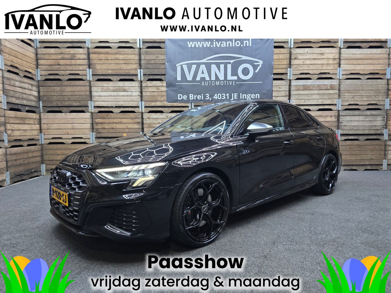 Audi S3 - Limousine 2.0 TFSI S3 quattro S-LineFULL LED Sportstoelen Stoelverwarming 19''LM - AutoWereld.nl