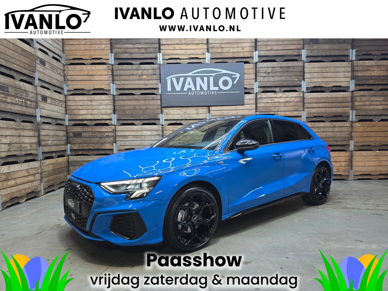 Audi A3 Sportback - 40 TFSI e Edition S-Line TURBOBLAUW Pano HUD Keyless LED-Matrix Camera 19''LM - AutoWereld.nl