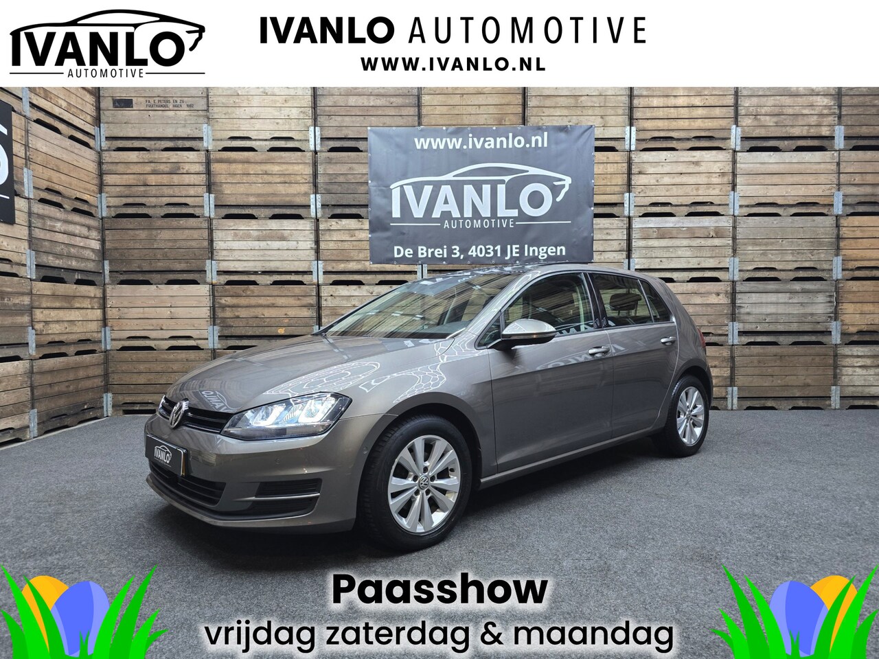 Volkswagen Golf - 1.2 TSI Business Edition Connected Pano Led Navi Clima PDC Trekhaak LM - AutoWereld.nl