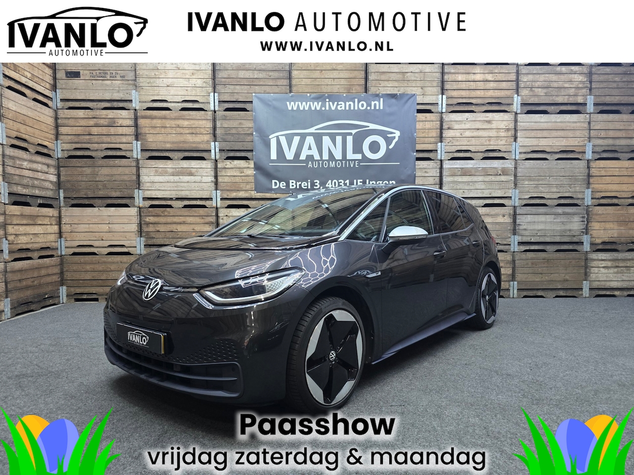 Volkswagen ID.3 - First Max 58 kWh Panorama IQ Navi Clima Camera 20"LM - AutoWereld.nl