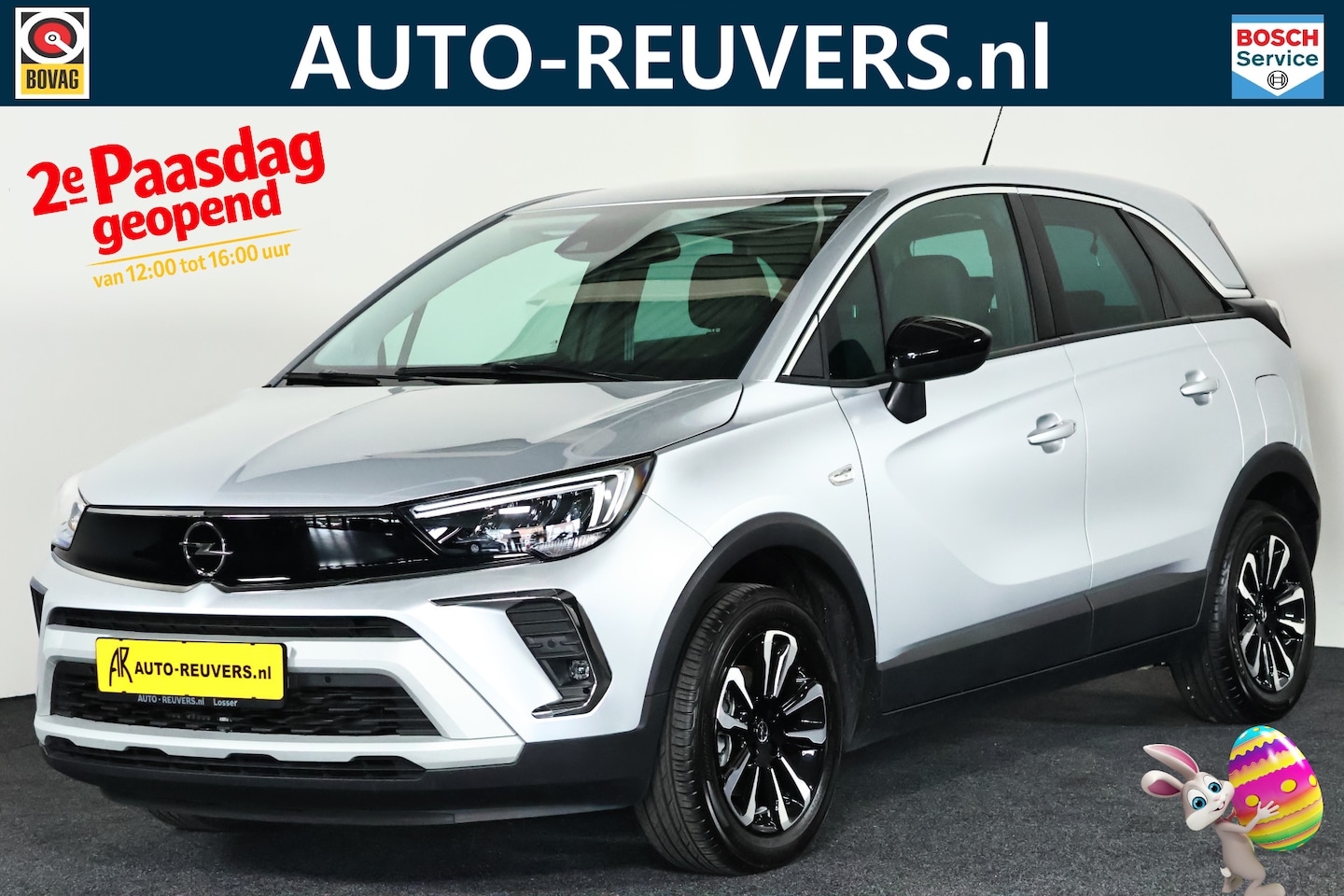 Opel Crossland - 1.2 Turbo Elegance / LED / Navi / CarPlay / Camera - AutoWereld.nl