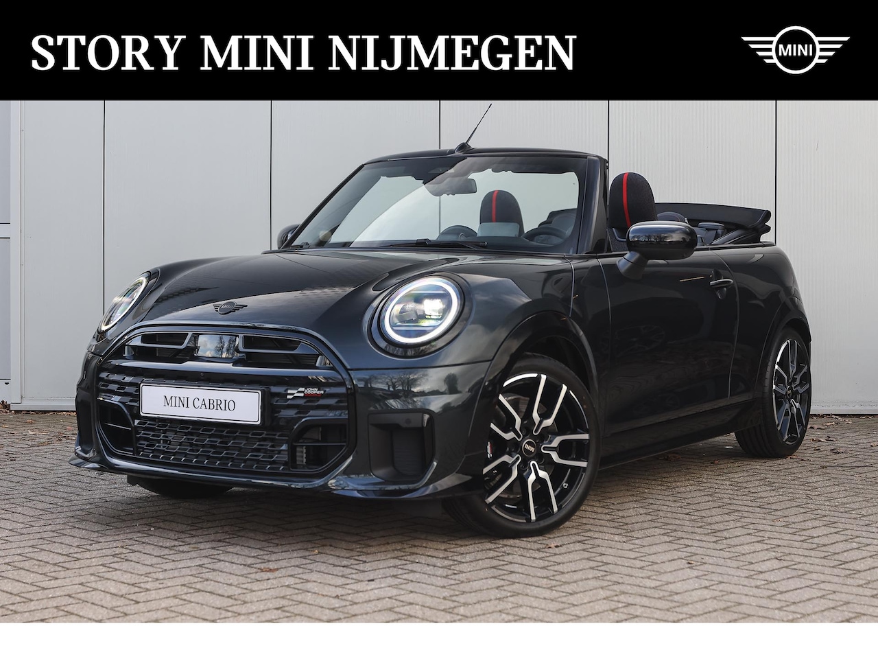 MINI Cabrio - S Automaat / John Cooper Works / Pakket XL / 18" JCW Lap Spoke 2-tone - AutoWereld.nl