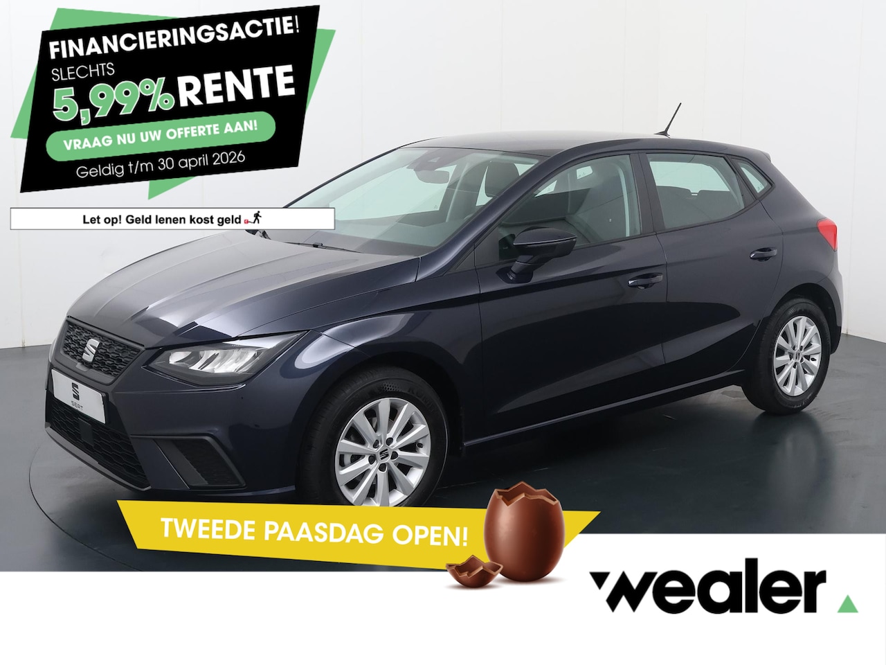 SEAT Ibiza - 1.0 EcoTSI Style | 95 PK | Climate control | Cruise control | Apple Carplay/Android Auto | - AutoWereld.nl