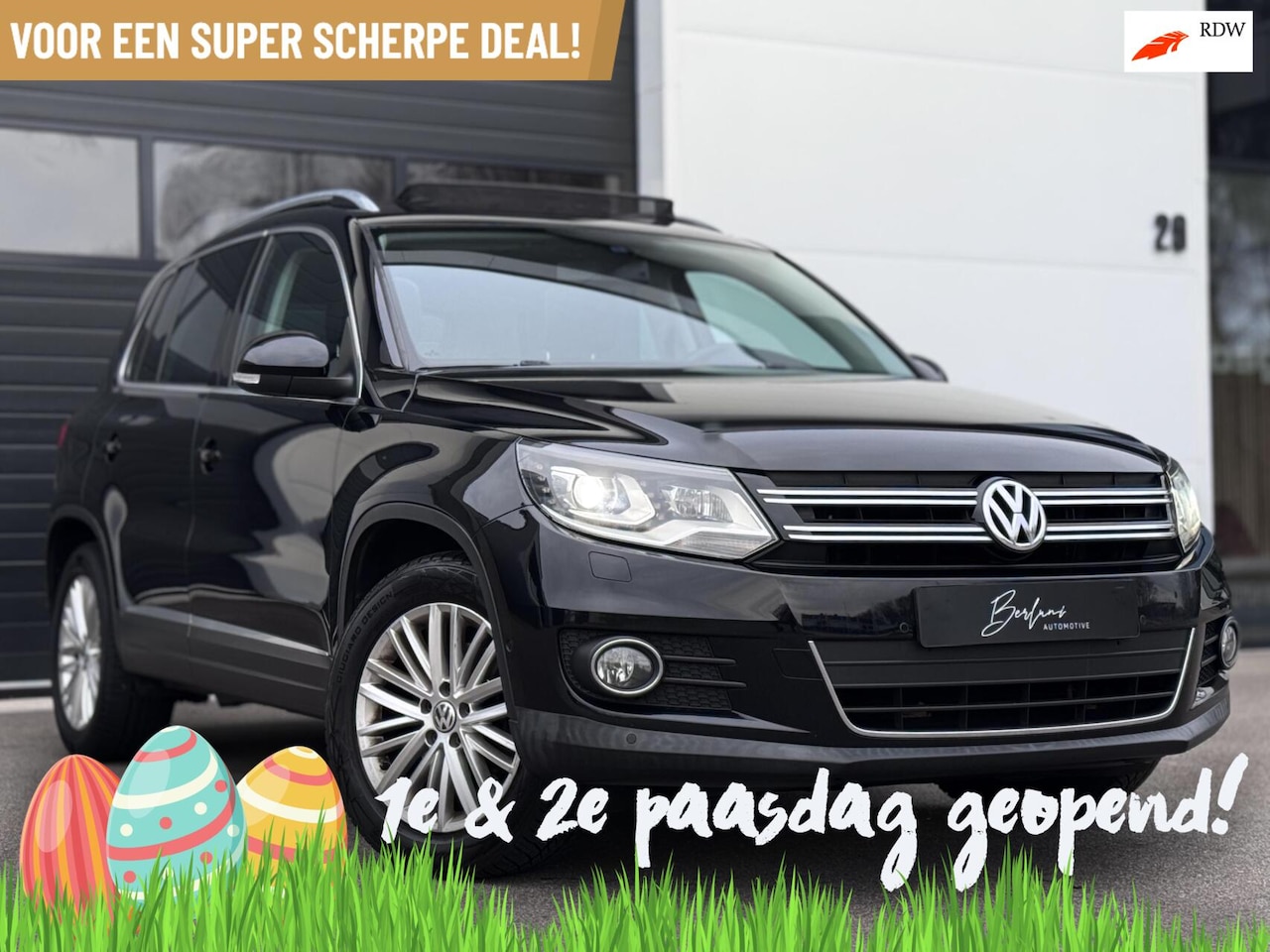 Volkswagen Tiguan - 1.4 TSI Cup Edition Panodak | Automaat - AutoWereld.nl