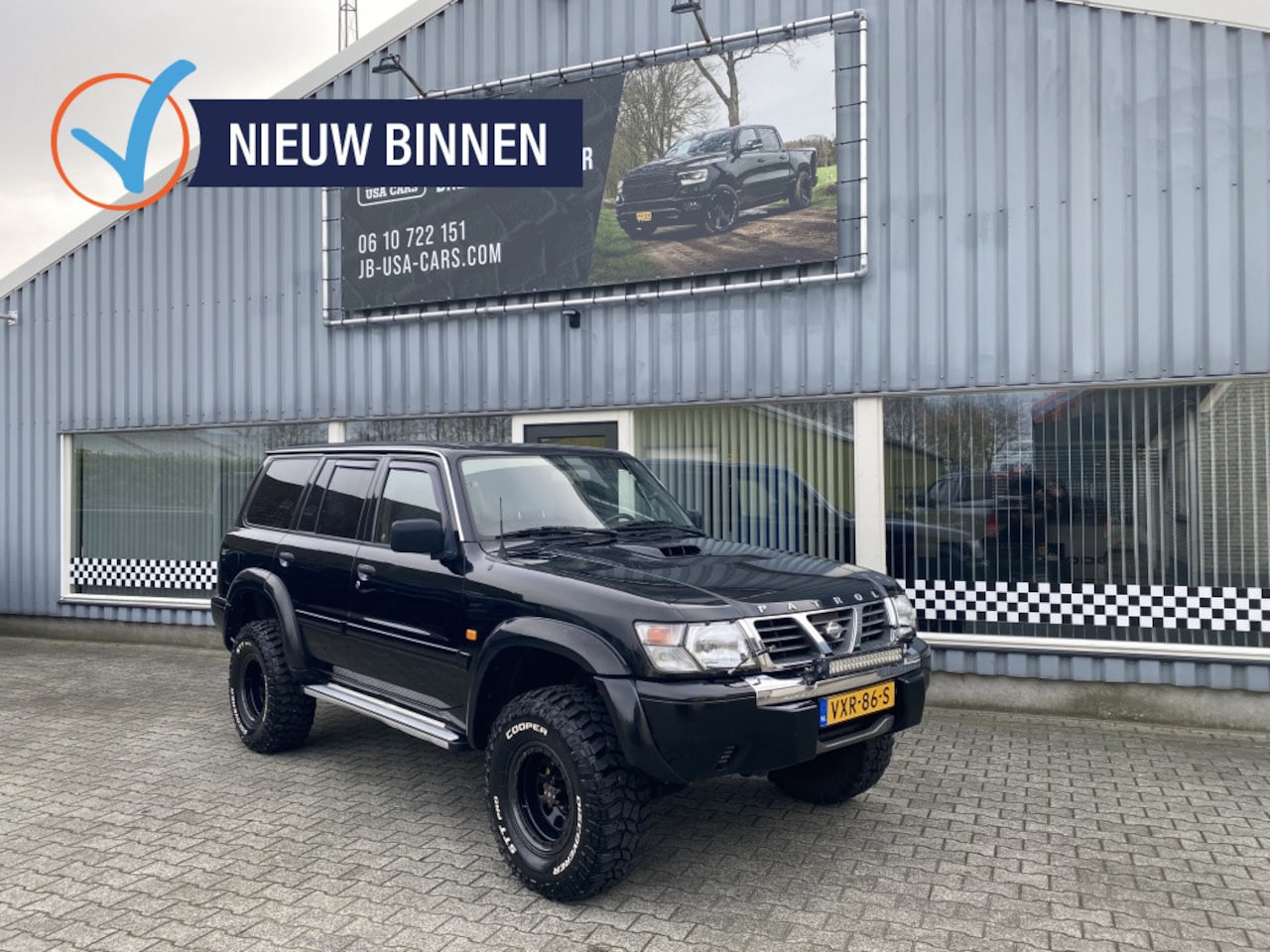 Nissan Patrol GR - 3.0 Di Lift Kit Netjes Grijskenteken. - AutoWereld.nl