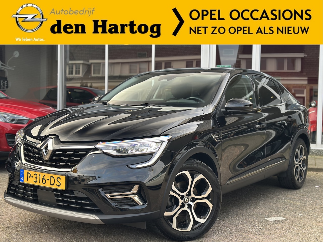 Renault Arkana - 1.6 E-Tech Hybrid 145 Intens Automaat/Trekhaak/Camera/Navi. - AutoWereld.nl