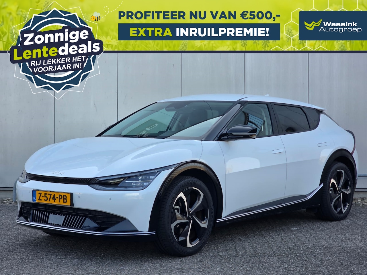 Kia EV6 - 77,4kWh 229pk RWD Edition Advanced | LENTEDEALS | Winterpakket | Navigatie | Lederen stoel - AutoWereld.nl