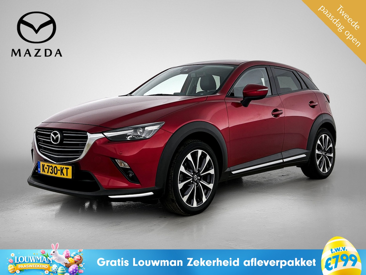 Mazda CX-3 - 2.0 SkyActiv-G 121 Luxury | Carplay | Trekhaak | L.M. velgen | - AutoWereld.nl