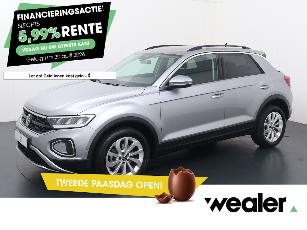 Volkswagen T-Roc - 1.0 TSI Life Edition | 116 PK | Climate control | LED verlichting | Achteruitrijcamera | - AutoWereld.nl