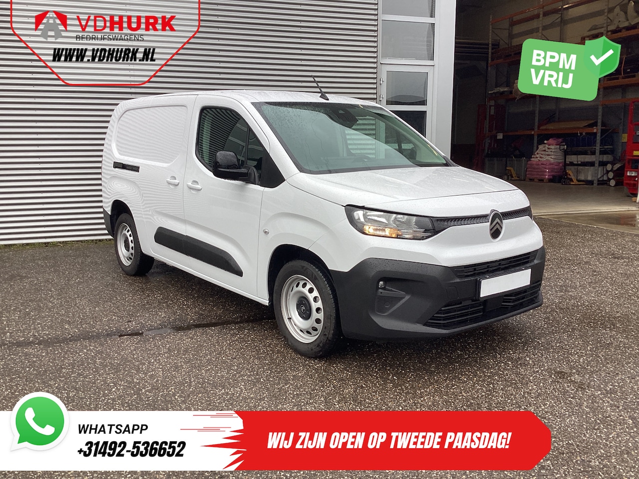 Citroën Berlingo - 1.5 HDi 100 pk L2 Carplay/ Stoelverw./ 3Pers./ Virtual Cockpit/ Climate/ Keyless/ Navi/ Ca - AutoWereld.nl