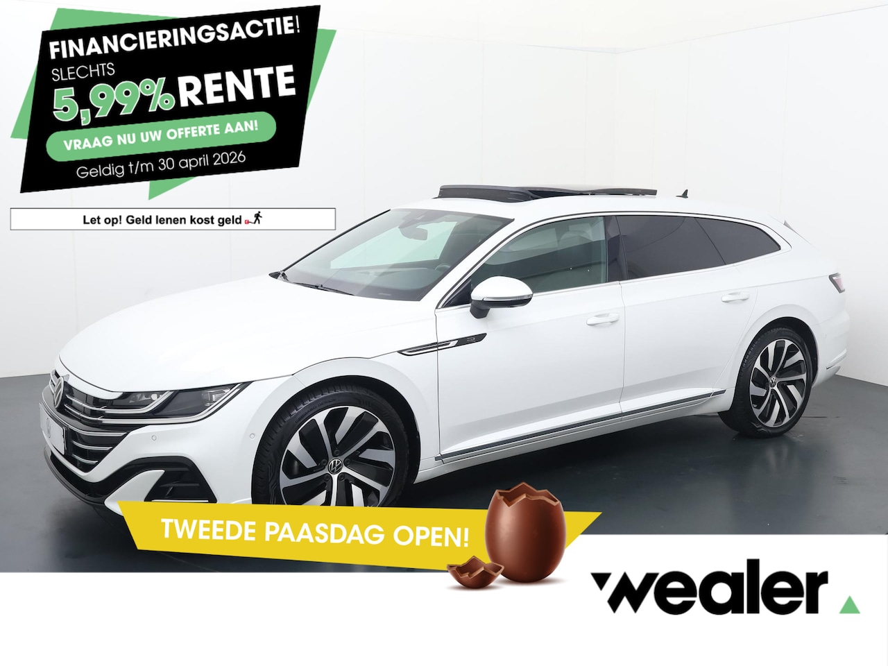 Volkswagen Arteon Shooting Brake - 1.4 TSI eHybrid R-Line Business+ | 218 PK | SoH 86% | Automaat | Multifunctioneel stuurwie - AutoWereld.nl