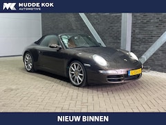 Porsche 911 Cabrio - 3.8 Carrera 4S 997.2 | Handgeschakeld | Macadamia Metallic | Memory | 19 inch