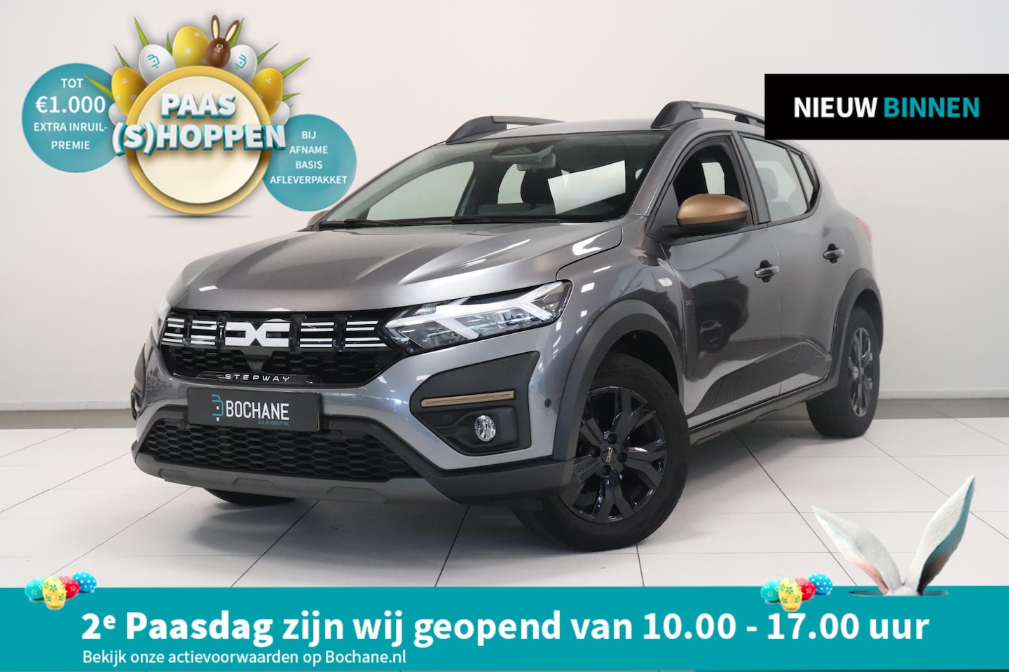 Dacia Sandero Stepway - 1.0 TCe 100 ECO-G Extreme | Camera | Dodehoek detectie | Climate control AppleCarplay Andr - AutoWereld.nl