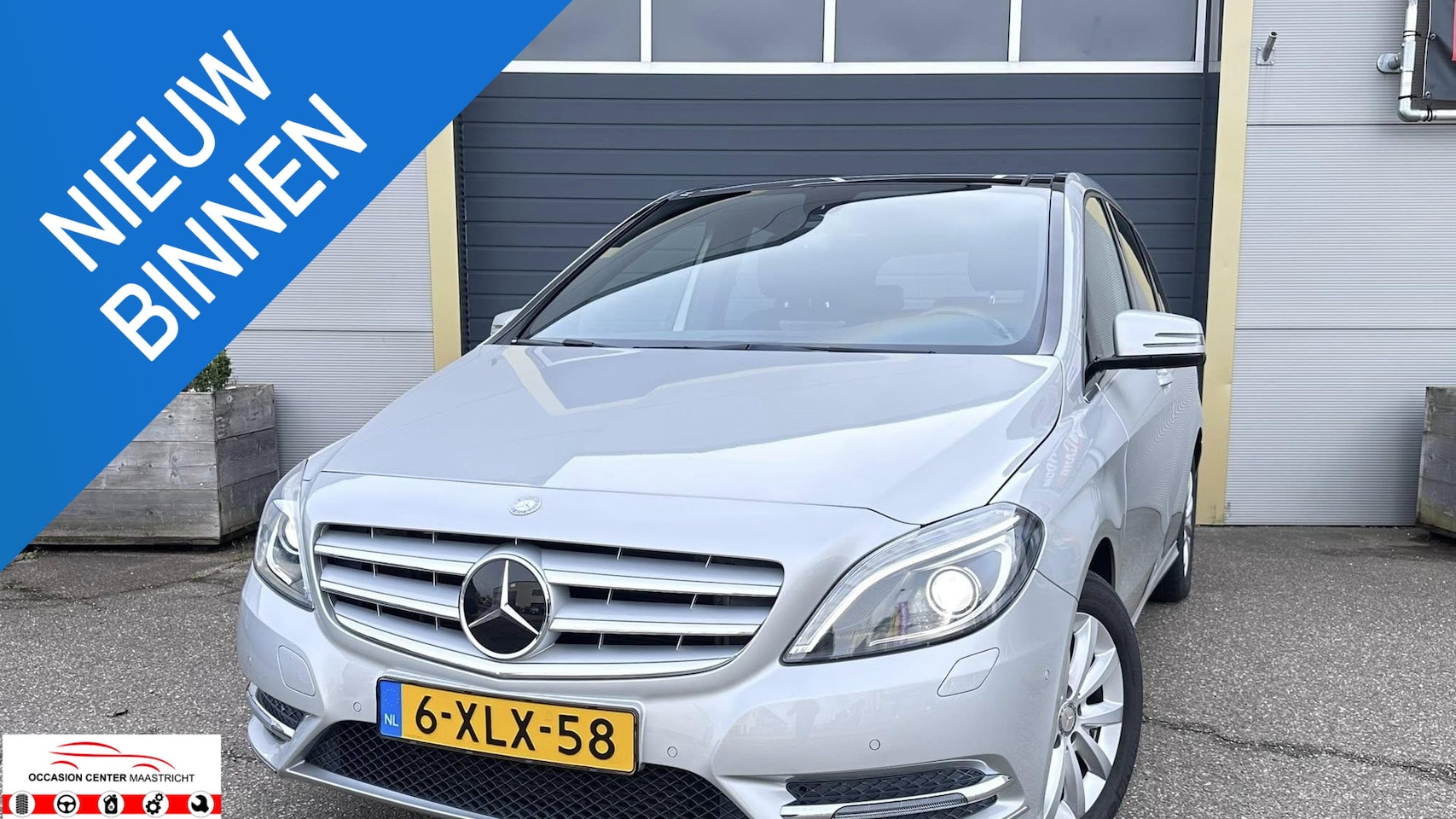 Mercedes-Benz B-klasse - 200 Prestige 200 Prestige,Panoramadak,Leder,Memorystoelen - AutoWereld.nl
