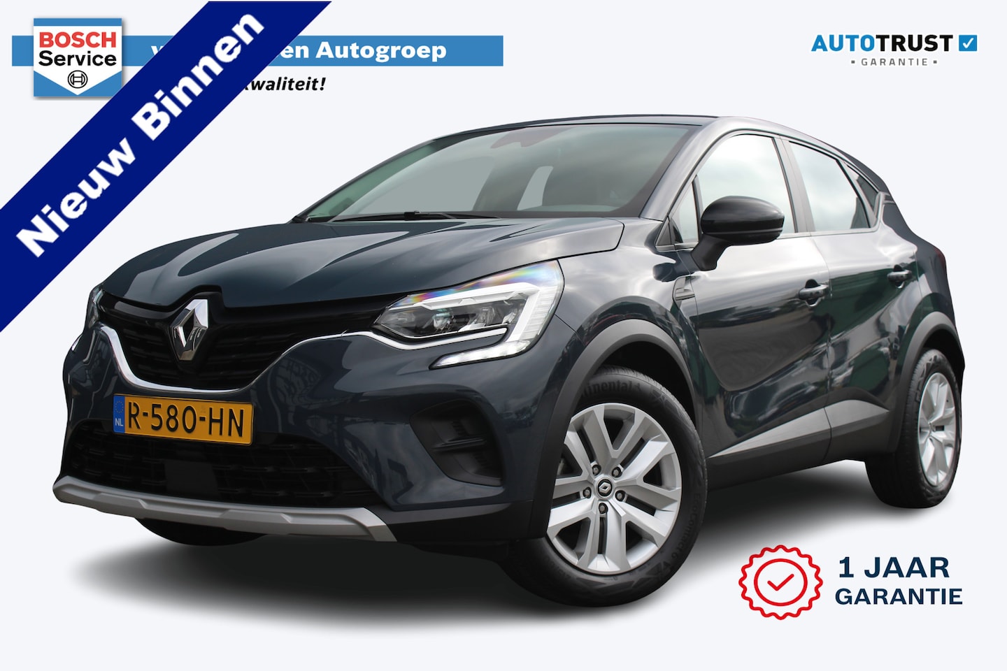 Renault Captur - 1.0 TCe 90 Zen | Incl. 12 maanden garantie | Trekhaak | Airco | Apple carpla/Android auto - AutoWereld.nl