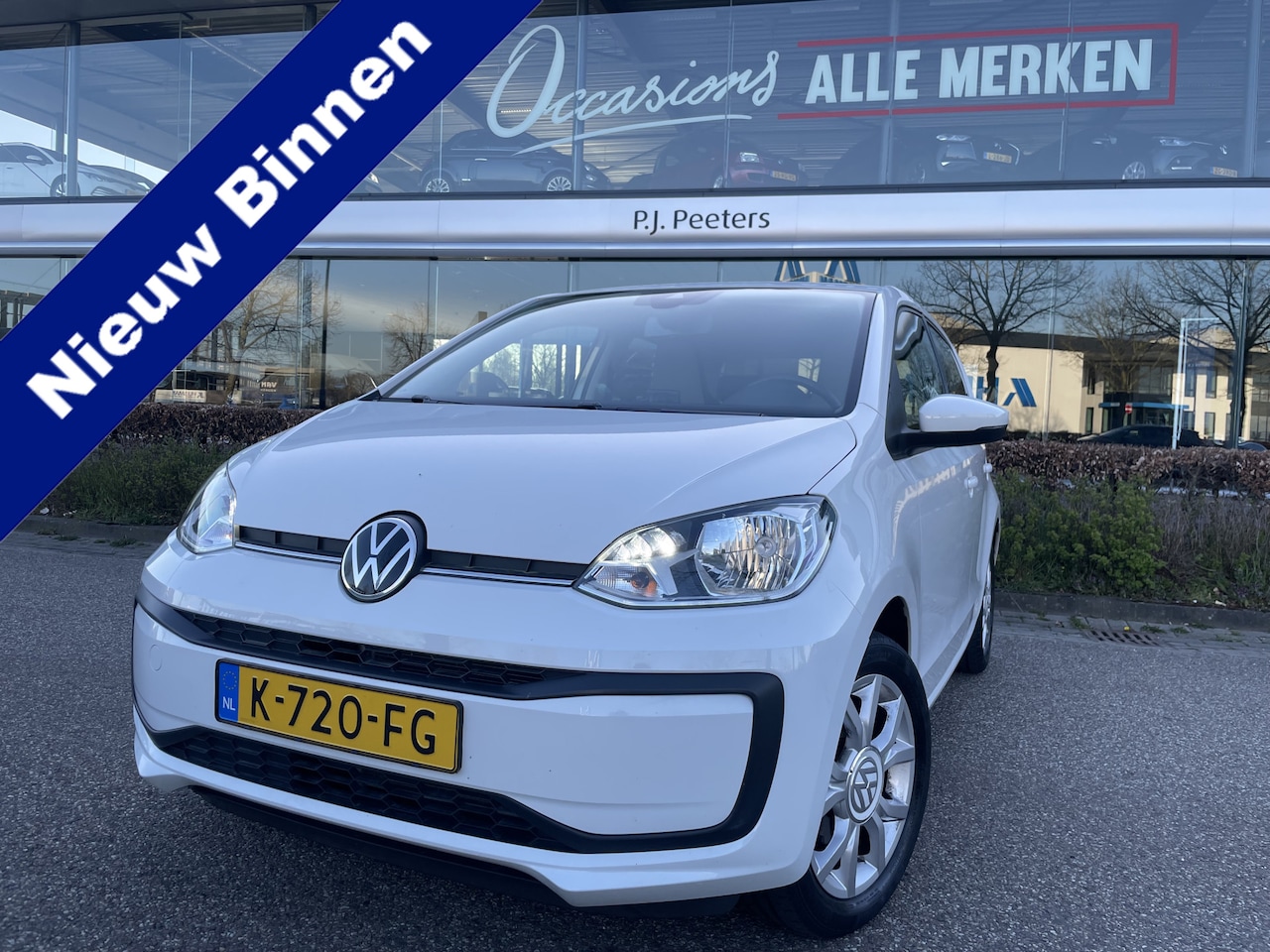 Volkswagen Up! - 1.0 BMT move up! Airco - Bluetooth - Centrale vergrendeling met afstandsbediening - Radio - AutoWereld.nl