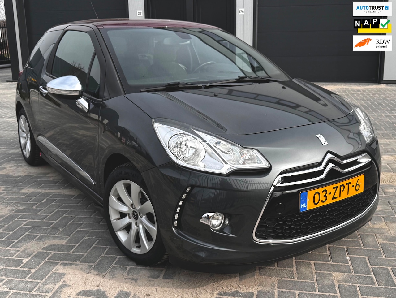 Citroën DS3 - 1.2 VTi Chic/2DE EIG/NW DISTRIBUTIERIEM/NW APK/RIJKLAAR/ - AutoWereld.nl