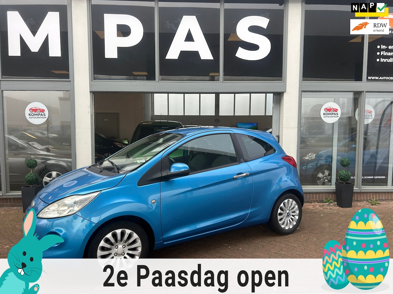 Ford Ka - 1.2 Titanium X start/stop |NAP|AIRCO|D.RIEM VV|EL.RAMEN|LM.VELGEN| - AutoWereld.nl