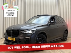 BMW X5 - xDrive45e 395PK *M-Sport* Mat Zwart / Panoramadak / Memory / Adaptive Cruise / Elek. Trekh