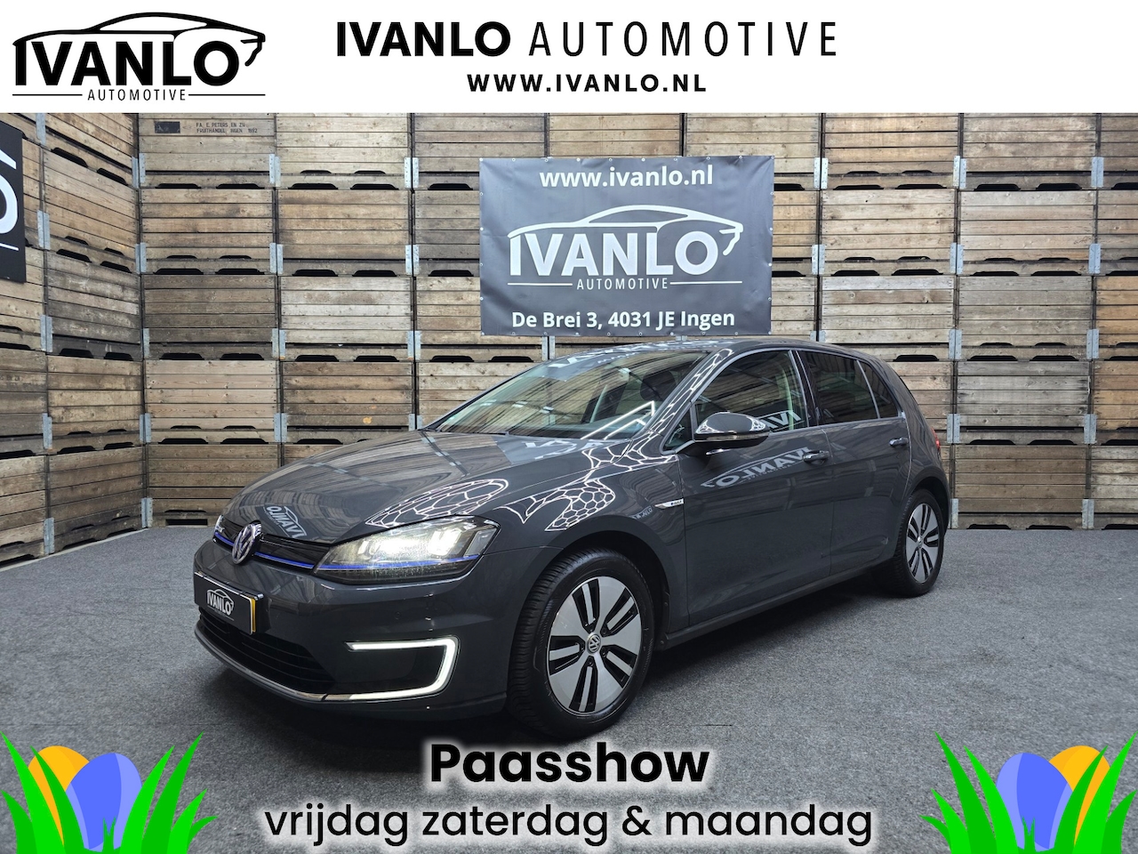 Volkswagen e-Golf - E-Golf Navi Clima Led Camera 16"LM SOH 90% - AutoWereld.nl