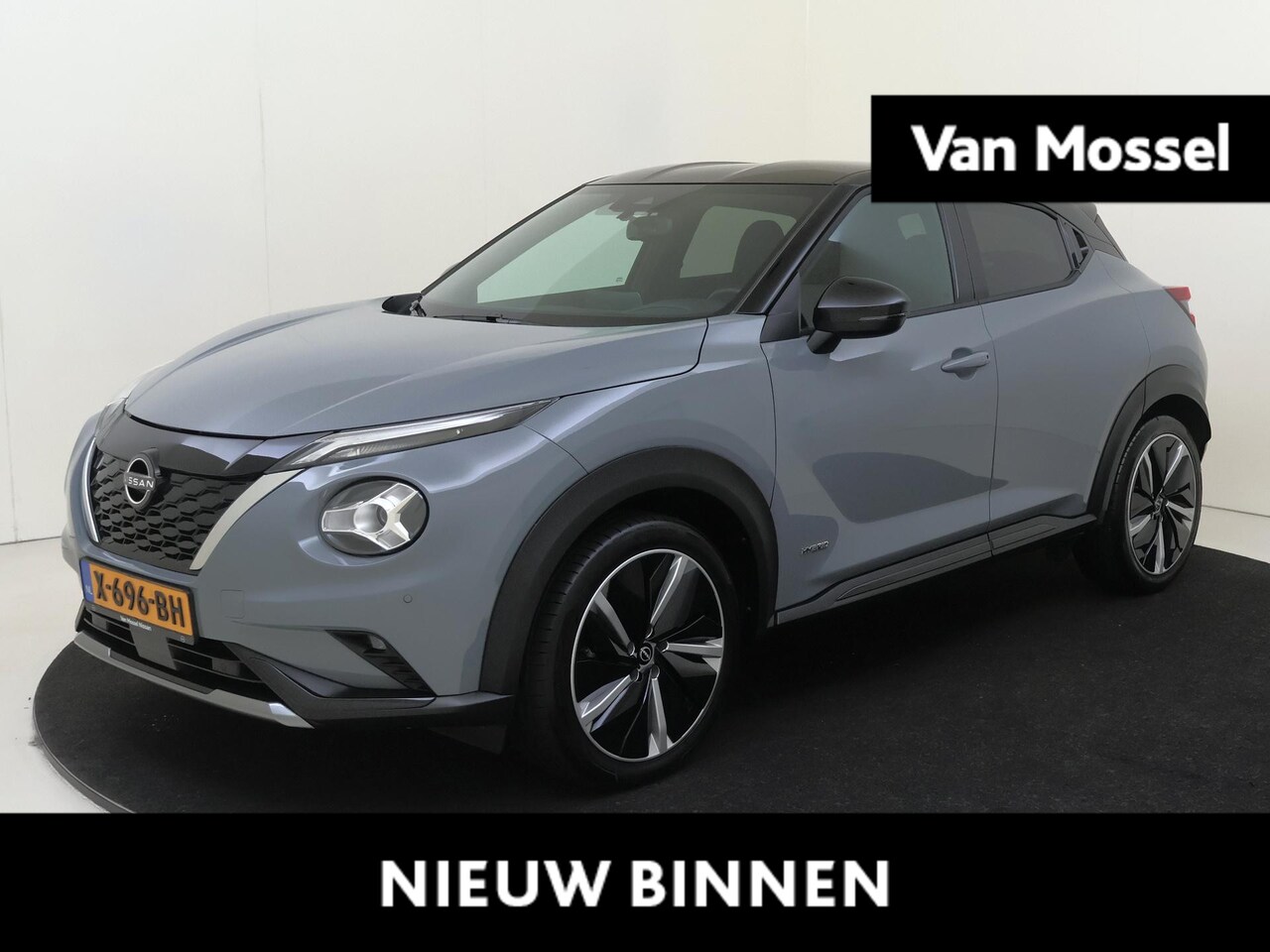 Nissan Juke - 1.6 Hybrid N-Design | airco automatisch | Apple Carplay/Android | cruise control | lederen - AutoWereld.nl