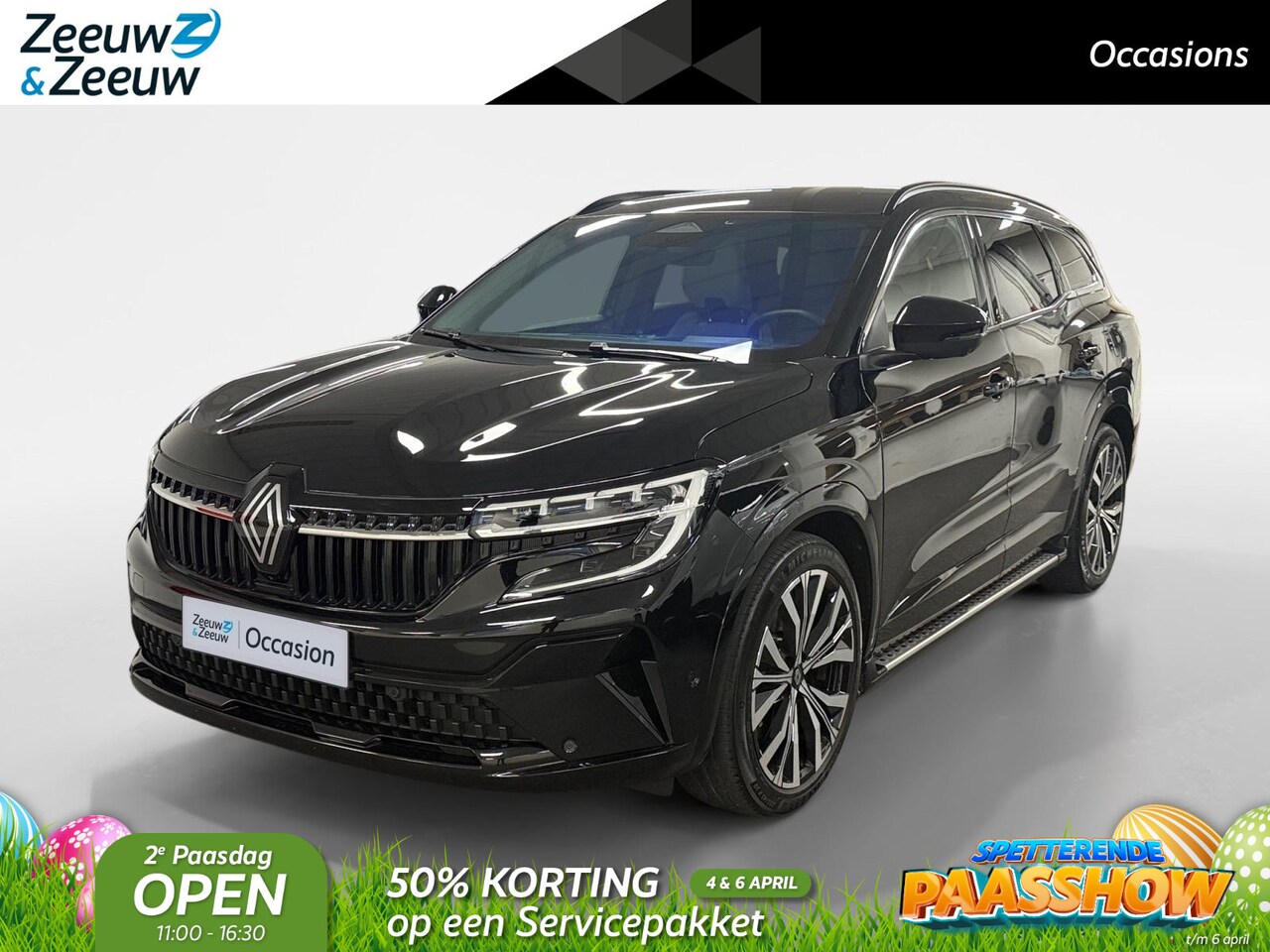 Renault Espace - E-Tech full hybrid 200 iconic 7p. AUTOMAAT AIRCO CRUISE CONTROL 360CAMERA NAVIGATIE PANORA - AutoWereld.nl