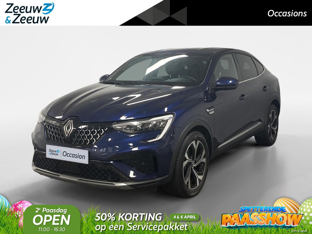 Renault Arkana - 1.6 E-Tech full hybrid 145 techno AUTOMAAT NAVI AIRCO CAMERA CRUISE CONTROLE APPLE CARPLAY - AutoWereld.nl