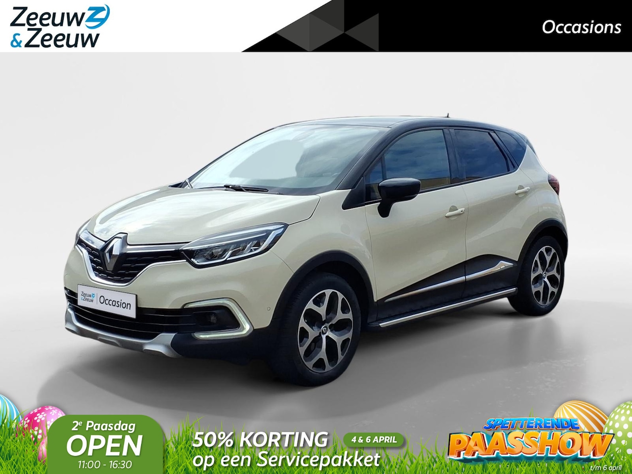 Renault Captur - 0.9 TCe Intens Airco | Navigatie | Trekhaak | Camera. Blindspot | 1 jaar Garantie. - AutoWereld.nl