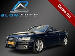 Audi A5 Cabriolet - 2.0 TFSI S-LINE NL AUTO+BI-TONE LEDER