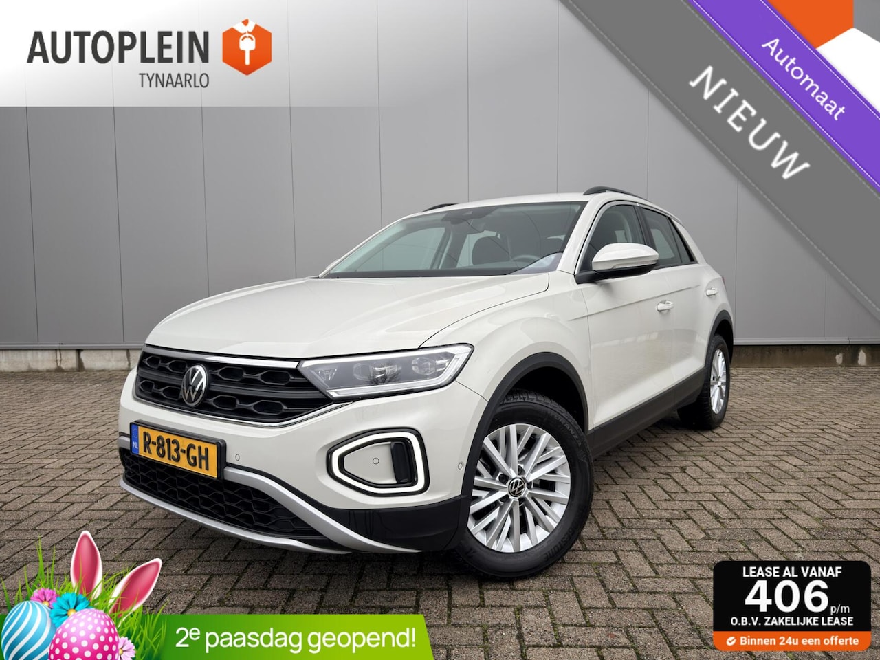 Volkswagen T-Roc - 1.5 Life Automaat|1e eig|Facelift|NL auto|Dealer OH|Led Matrix |Trekhaak - AutoWereld.nl