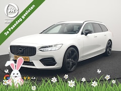 Volvo V90 - T8 AWD R-Design PHEV 394pk Dealer O.H. | Adaptive Cruise | 360 Camera | Black Optic | Alca