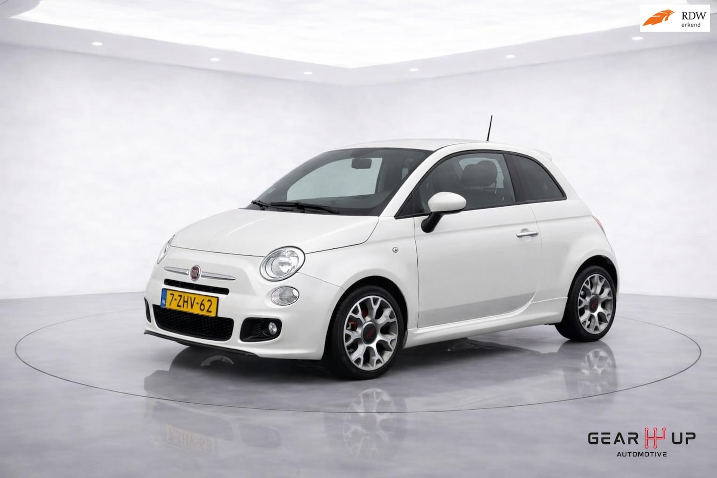 Fiat 500 - 0.9 TwinAir Turbo 500S AIRCO|LEER|LM|APK|NAP| - AutoWereld.nl