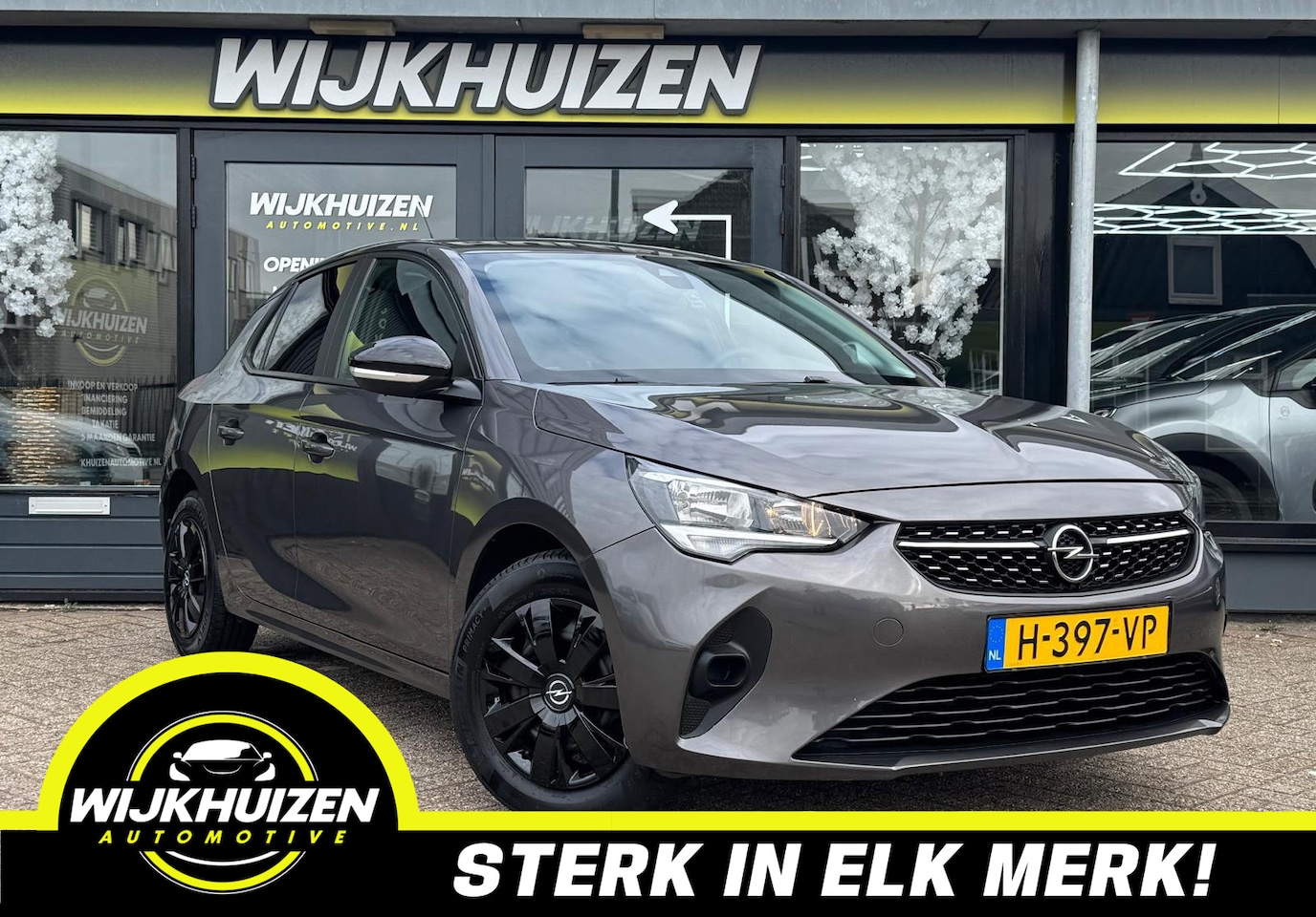 Opel Corsa - 1.2 Blackline met Climate !!! Apple Carplay !!! Cruise !!! Nap !!! - AutoWereld.nl