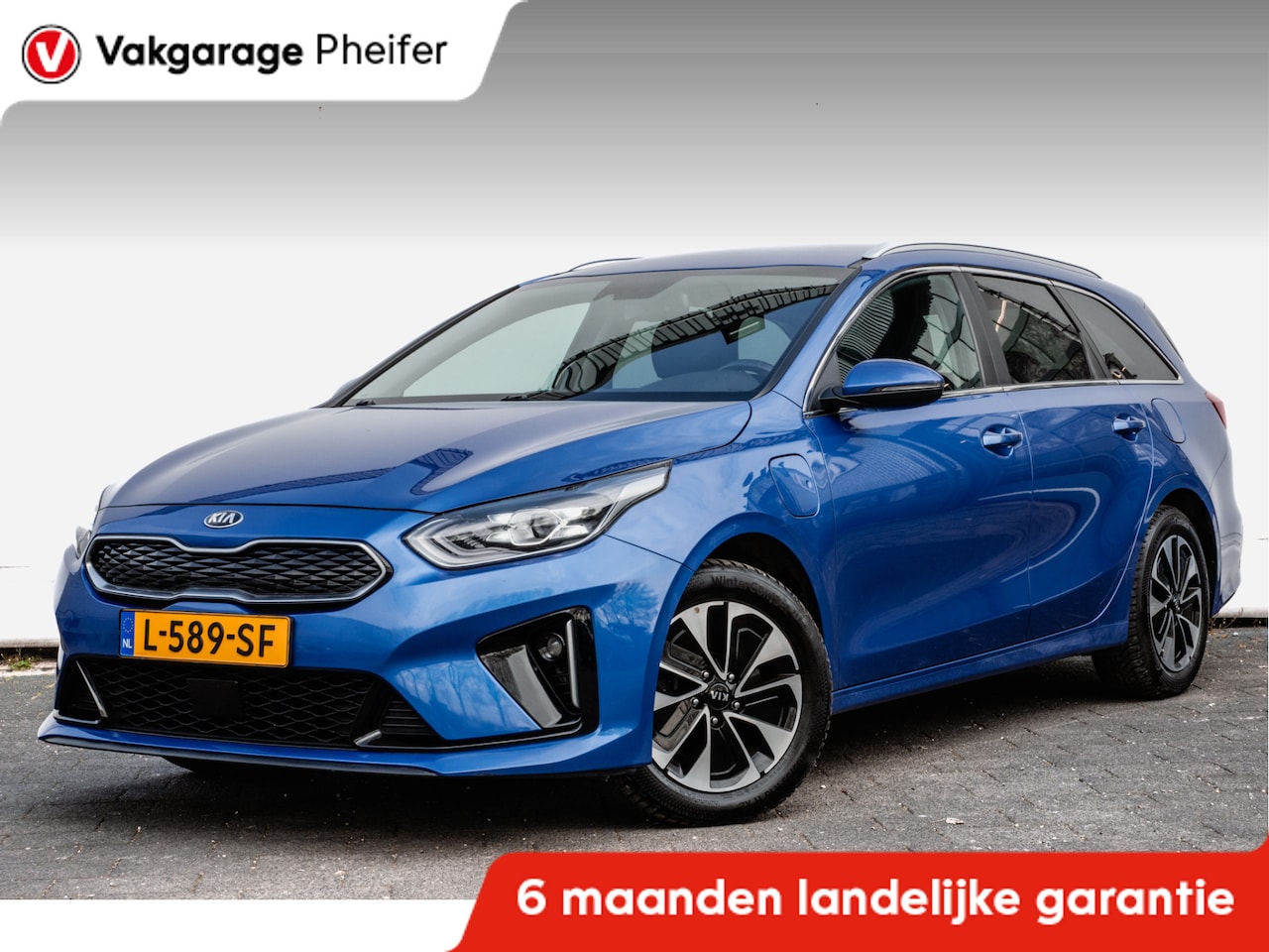 Kia Cee'd Sportswagon - Ceed 1.6 GDI PHEV DynamicPlusLine Trekhaak/ Stoel+stuurverwarming/ Camera/ Half lederen in - AutoWereld.nl