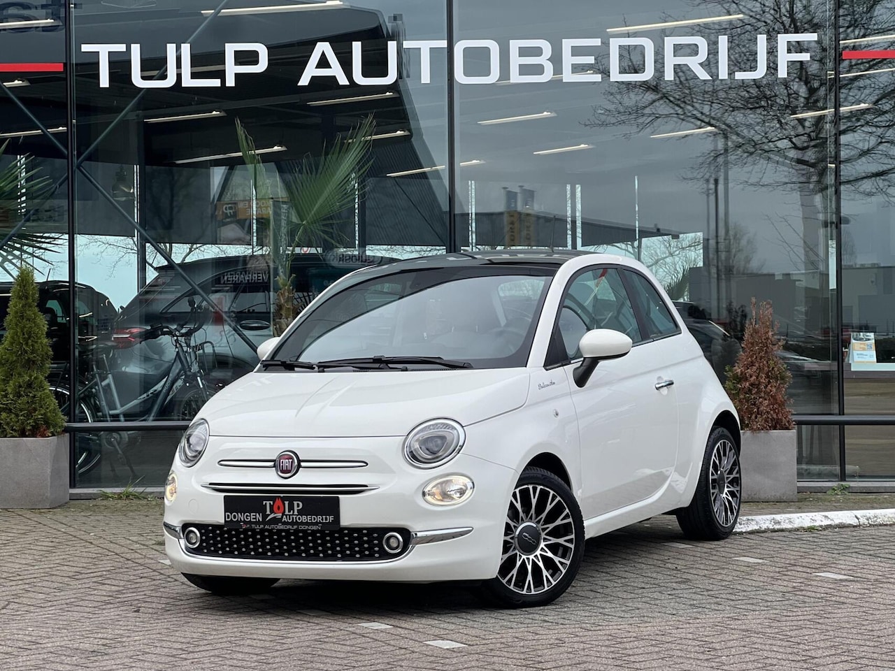 Fiat 500 - 1.0 Hybrid Dolcevita Airco Cruise Pano Halfleder 1eEig - AutoWereld.nl