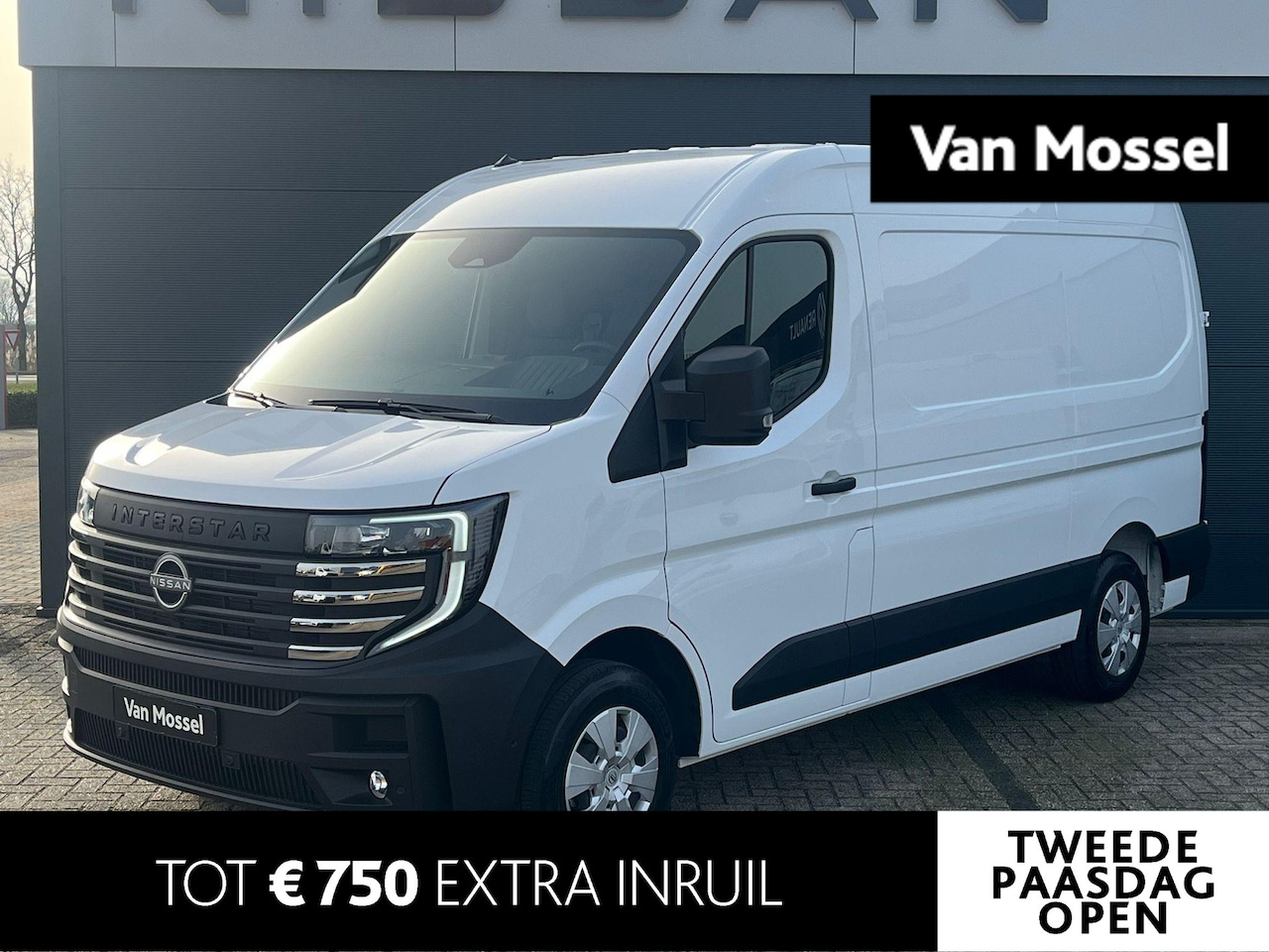 Nissan Interstar-e - L2H2 Limited 87 kWh 140PK | 0,0% Rente financiallease | 2000kg trekgewicht | 410km WLTP-ac - AutoWereld.nl