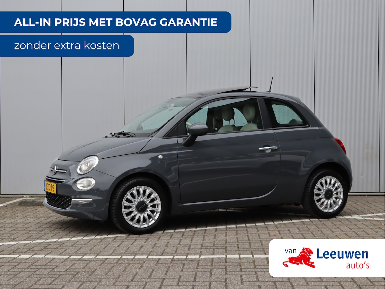 Fiat 500 - 1.0 Hybrid Lounge | Schuifdak | Cruise Control | Org. Nederlands - AutoWereld.nl