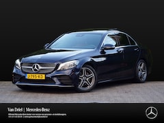 Mercedes-Benz C-klasse - C 180 AMG line | Sound Multibeam Panoramadak Bruin leder Artico