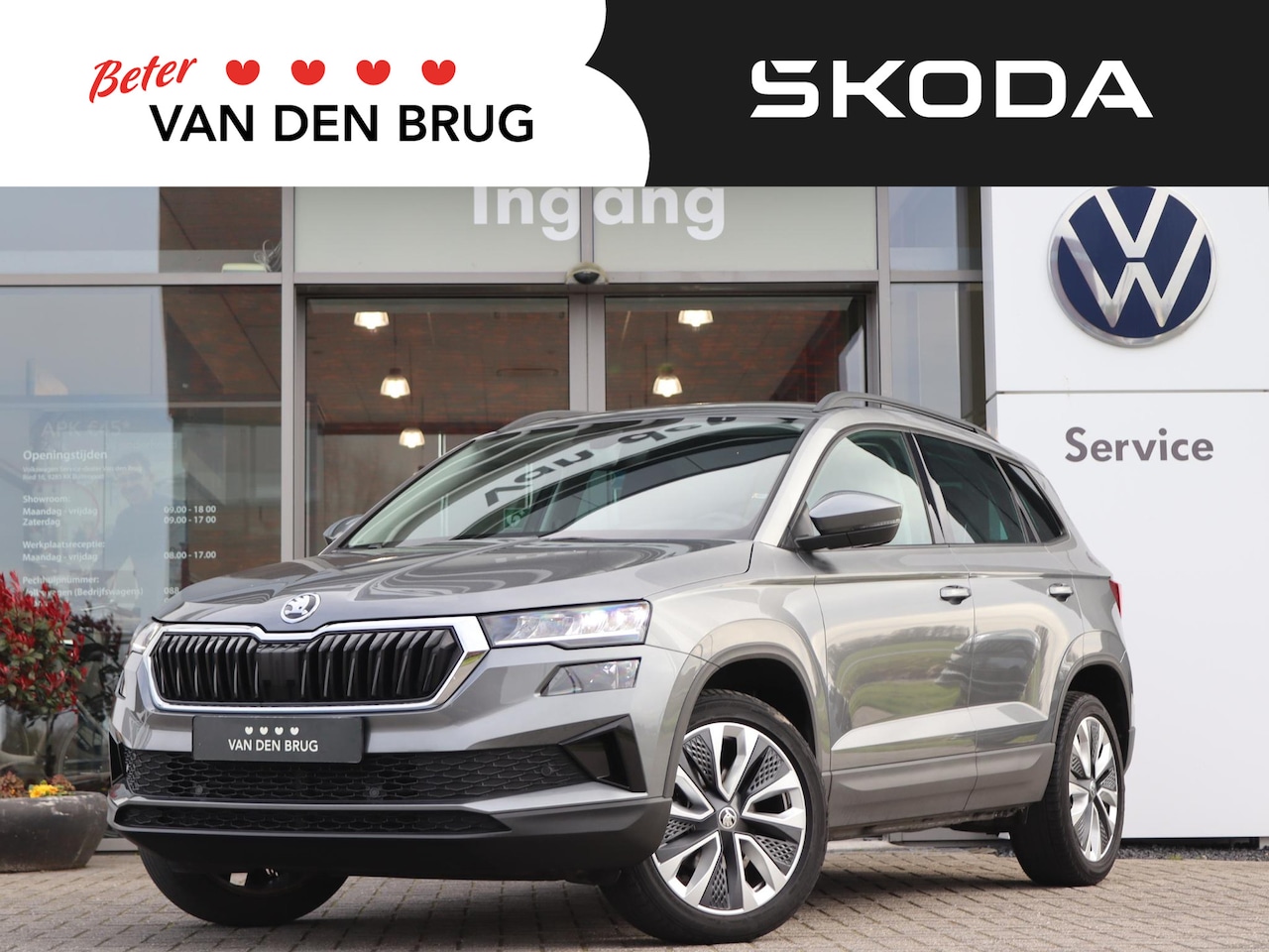 Skoda Karoq - 1.0 TSI 110 pk Business Edition | Navigatie | SmartLink | ACC | LED | Climate control | Ca - AutoWereld.nl