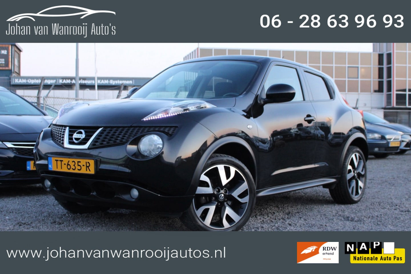 Nissan Juke - 1.6 Tekna/NAVI/CAMERA/AIRCO/NW APK - AutoWereld.nl