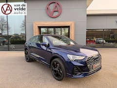 Audi Q3 Sportback - 45 TFSI e S-line | Camera | Black Optiek | Trekhaak | Dode hoek | Keyless | Carplay | Rijk
