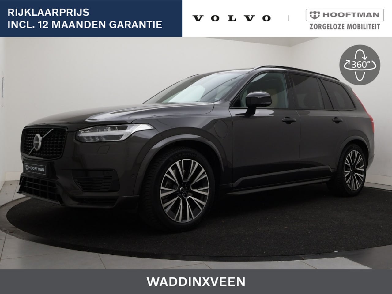 Volvo XC90 - T8 PLUG-IN HYBRID LONG RANGE ULTIMATE DARK LUCHTVERING 360GR CAM - AutoWereld.nl