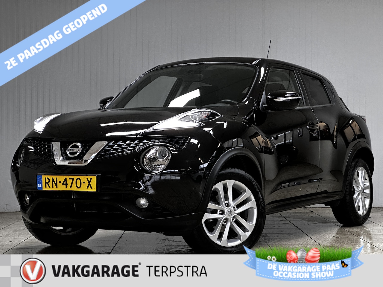 Nissan Juke - 1.2 DIG-T S/S Acenta/ Facelift!/ Camera/ 17'' LMV/ Extra getint glas/ DAB+/ Navi/ Clima/ C - AutoWereld.nl
