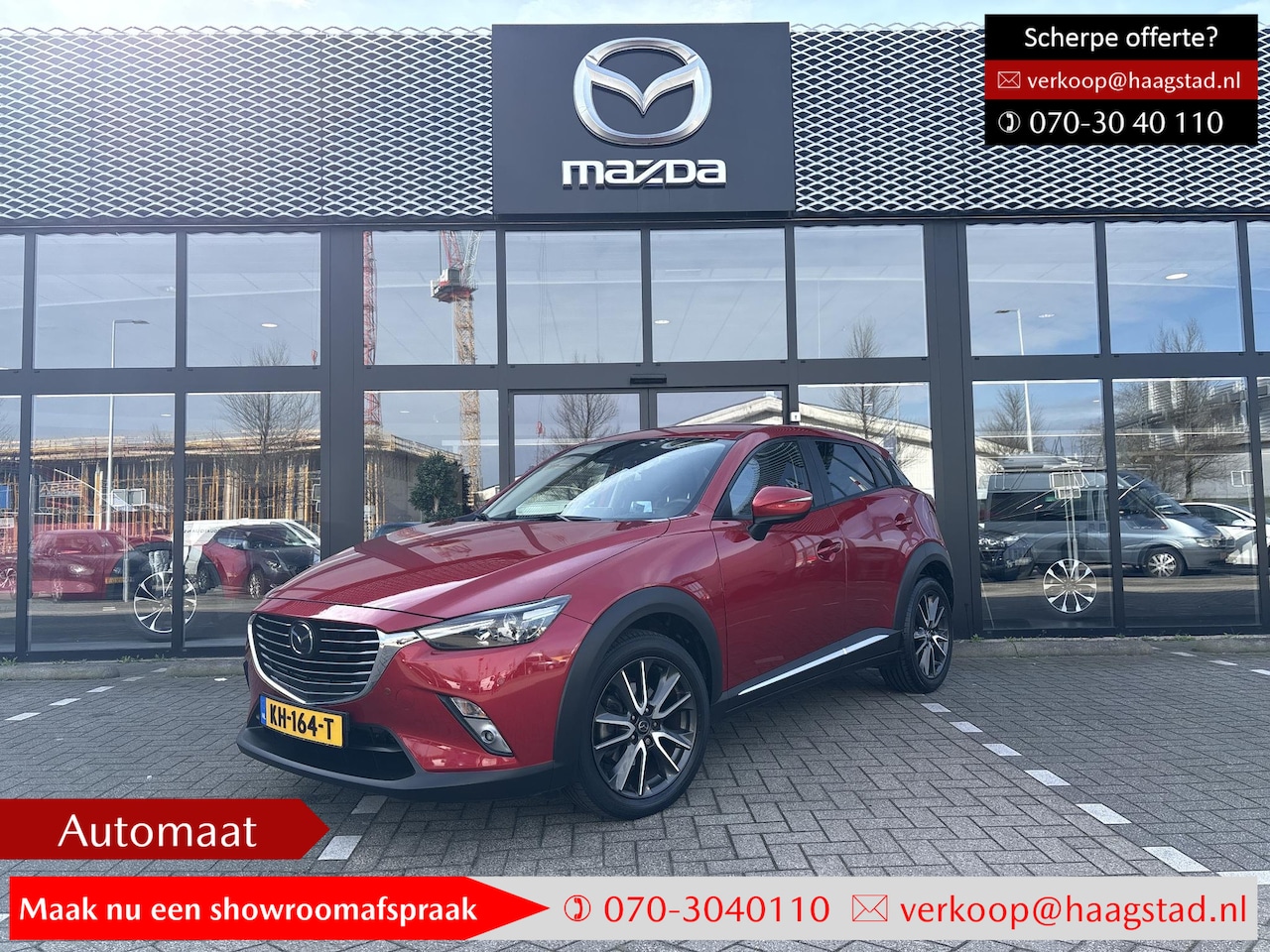 Mazda CX-3 - 2.0 SkyActiv-G 120 GT-M 1e Eigenaar / Dealer Onderhouden / NL Auto - AutoWereld.nl