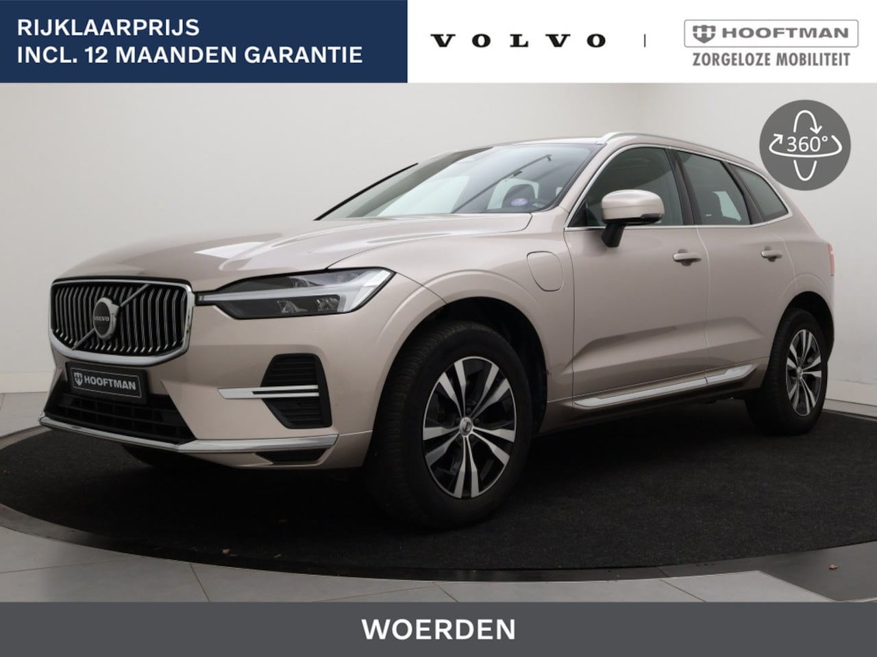 Volvo XC60 - T6 PLUG-IN HYBRID LONG RANGE CORE BRIGHT SCHUIFDAK LEDER GOOGLE - AutoWereld.nl