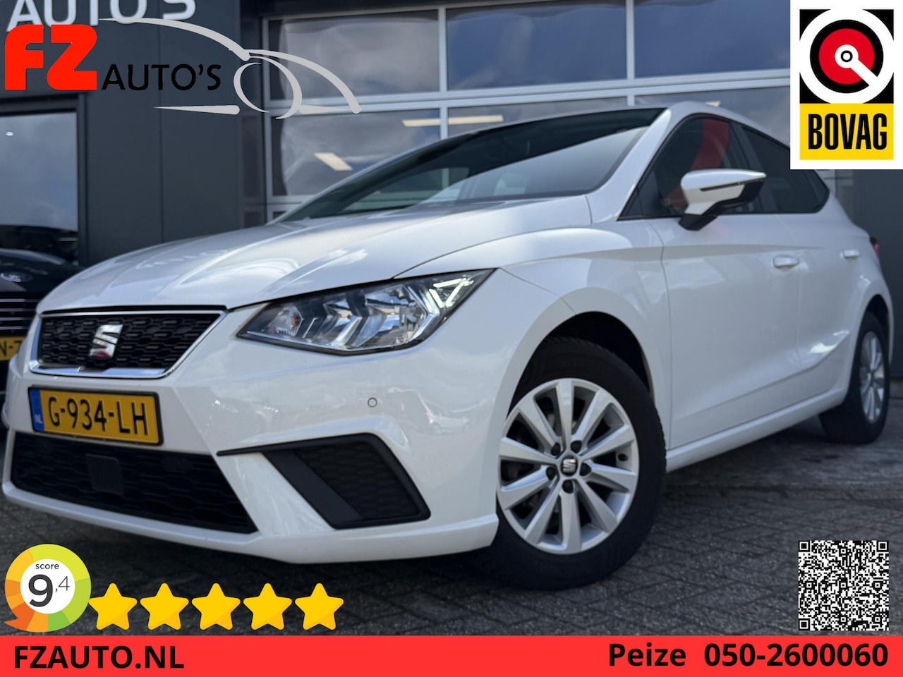 SEAT Ibiza - 1.0 TSI Style Business Intense - Navigatie - Achteruitrijcamera - Climate Control - Lichtm - AutoWereld.nl