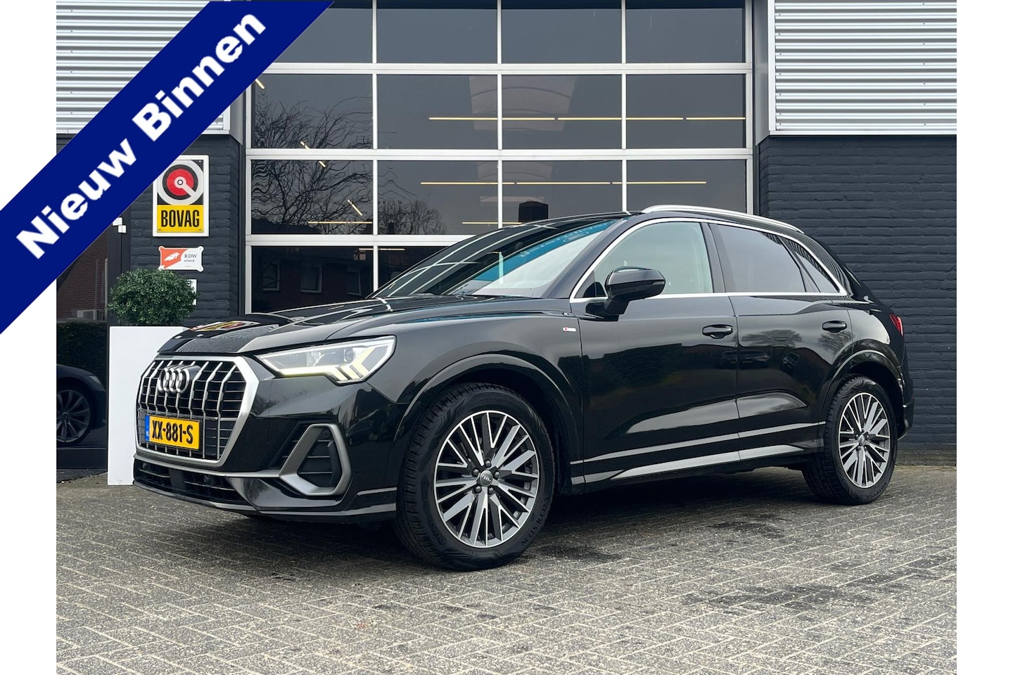 Audi Q3 - 35 TFSI 3x S Line Pro, Automaat, Pano, CarPlay, Camera, Cruise, Virtual Cockpit - AutoWereld.nl