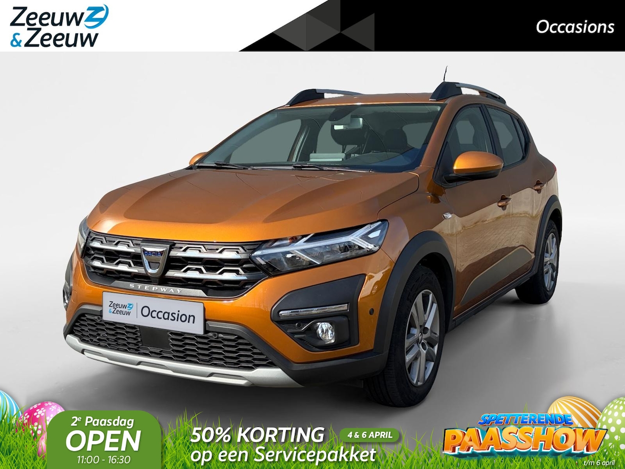 Dacia Sandero Stepway - 90PK TCe Comfort | Navigatiesysteem Full Map | Camera | Parkeersensoren | Climate Control - AutoWereld.nl