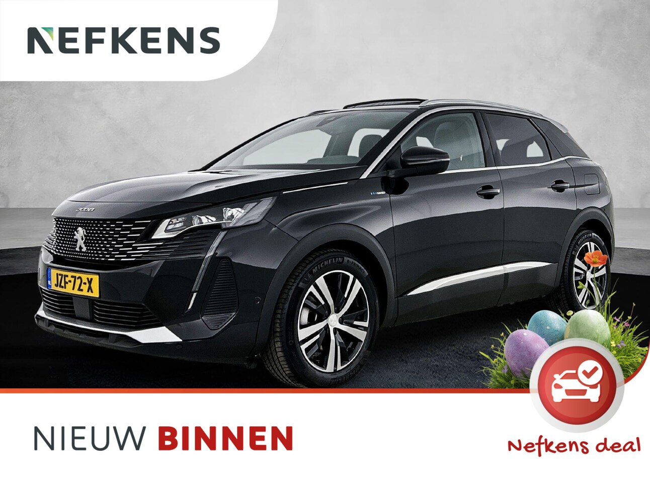 Peugeot 3008 - 1.6 HYbrid 225 GT | Plug-In Hybrid | Navigatie | Elektrische Schuif-Kanteldak | Achteruitr - AutoWereld.nl